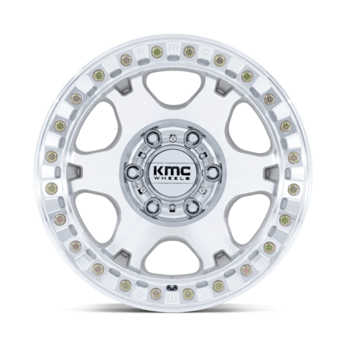 KMC KM238 VI BEADLOCK Machined 17x9 -38 Custom 72.6mm