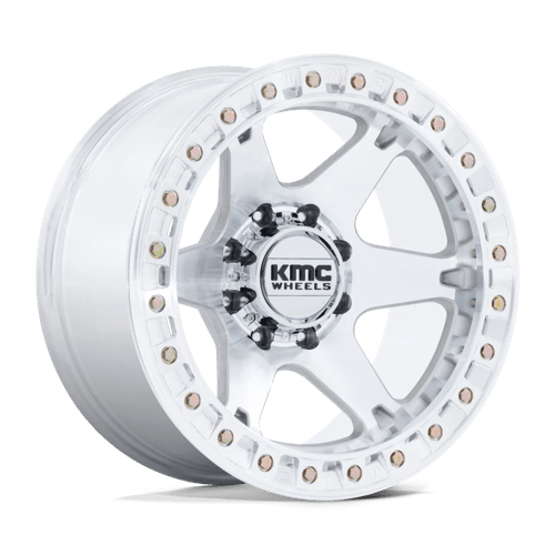 KMC KM238 VI BEADLOCK Machined 20x10 -48 Custom 72.6mm - Wheelwiz