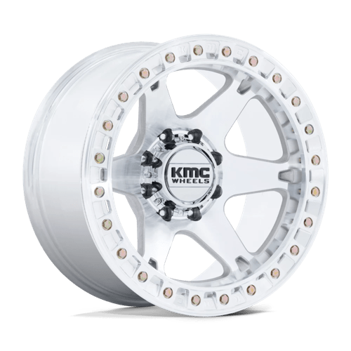 KMC KM238 VI BEADLOCK Machined 20x10 -48 6x135mm 87.1mm - Wheelwiz
