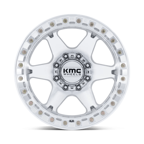 KMC KM238 VI BEADLOCK Machined 20x10 -48 6x135mm 87.1mm