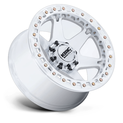 KMC KM238 VI BEADLOCK Machined 20x10 -48 Custom 108mm - Wheelwiz