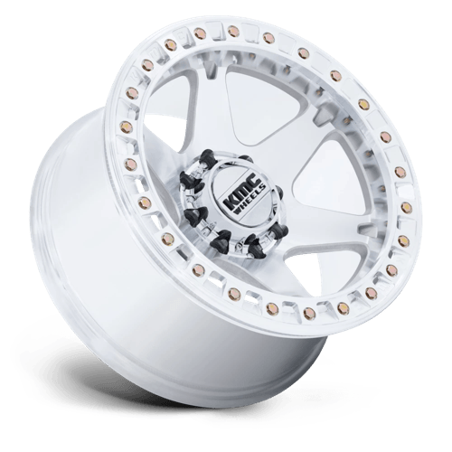 KMC KM238 VI BEADLOCK Machined 20x10 -48 Custom 72.6mm