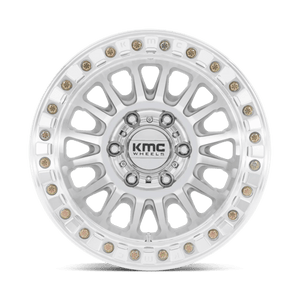KMC KM239 IMPACT BEADLOCK Machined 17x9 +1 5x139.7mm 77.8mm - Wheelwiz