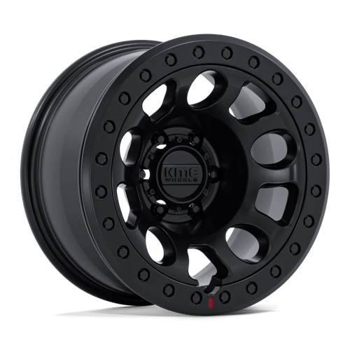 KMC KM241 E25 BEADLOCK Blackout 17x9 -12 5x127mm 71.5mm - Wheelwiz