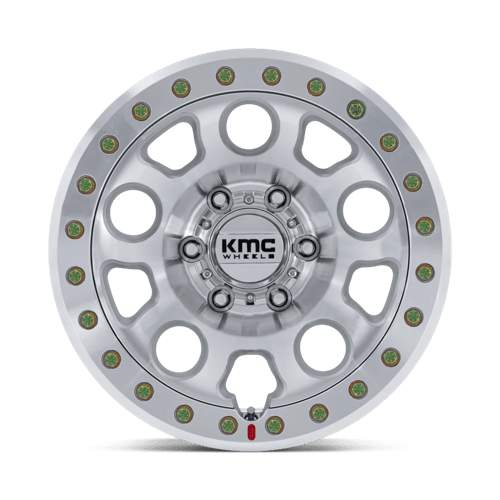 KMC KM241 E25 BEADLOCK Machined 17x9 -12 5x127mm 71.5mm - Wheelwiz