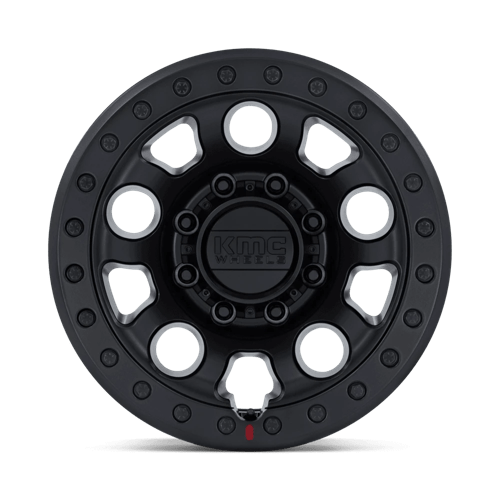 KMC KM241 E25 BEADLOCK Blackout 17x9 -12 8x170mm 125.1mm - Wheelwiz