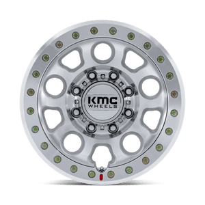 KMC KM241 E25 BEADLOCK Machined 17x9 -38 8x170mm 125.1mm - Wheelwiz