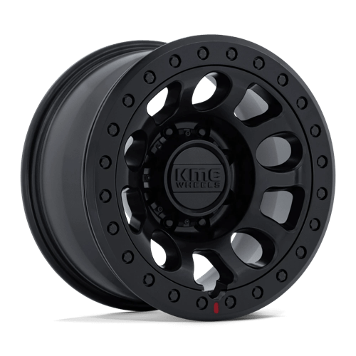 KMC KM241 E25 BEADLOCK Blackout 17x9 +1 8x165.1mm 125.1mm - Wheelwiz