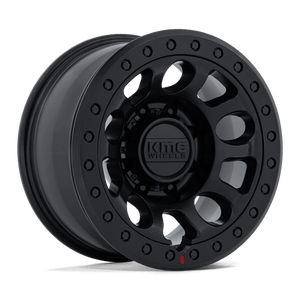 KMC KM241 E25 BEADLOCK Blackout 17x9 +1 8x165.1mm 125.1mm - Wheelwiz