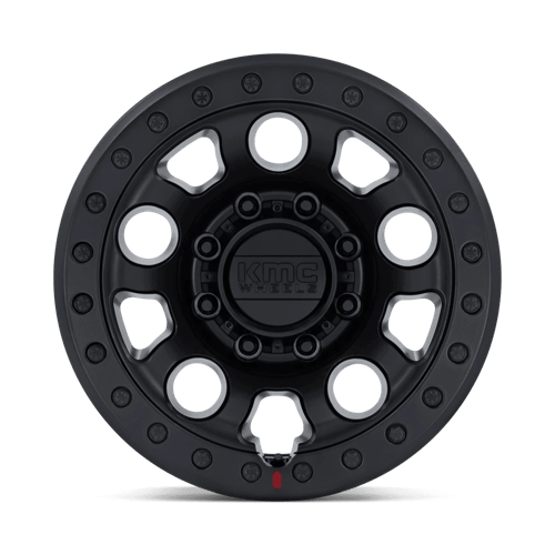 KMC KM241 E25 BEADLOCK Blackout 17x9 +1 8x165.1mm 125.1mm - Wheelwiz