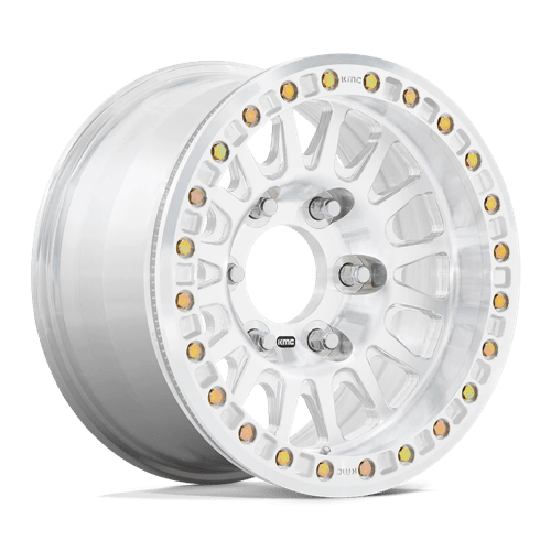 KMC KM445 IMPACT FORGED BEADLOCK Raw Machined 17x9 0 6x139.7mm 108mm - Wheelwiz