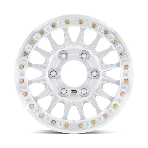 KMC KM445 IMPACT FORGED BEADLOCK Raw Machined 17x9 +25 Custom 108mm - Wheelwiz