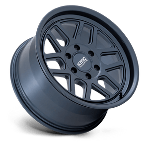 KMC KM446 MESA FORGED MONOBLOCK Metallic Blue 18x9 -12 6x135mm 87.1mm - Wheelwiz
