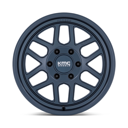 KMC KM446 MESA FORGED MONOBLOCK Metallic Blue 18x9 -12 6x135mm 87.1mm - Wheelwiz