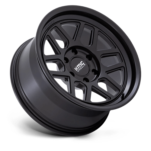 KMC KM446 MESA FORGED MONOBLOCK Satin Black 18x9 -12 6x139.7mm 106.1mm - Wheelwiz