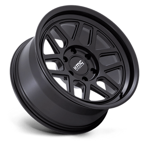 KMC KM446 MESA FORGED MONOBLOCK Satin Black 18x9 -12 6x139.7mm 106.1mm - Wheelwiz