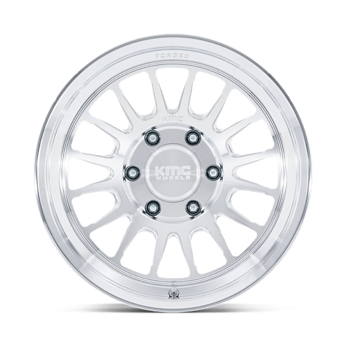 KMC KM447 IMPACT FORGED MONOBLOCK Raw Machined 17x8.5 -10 6x139.7mm 106.1mm - Wheelwiz
