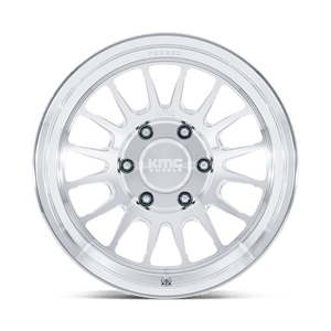 KMC KM447 IMPACT FORGED MONOBLOCK Raw Machined 18x9 -12 6x135mm 87.1mm - Wheelwiz