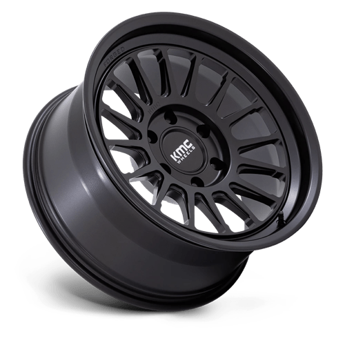 KMC KM447 IMPACT FORGED MONOBLOCK Satin Black 17x8.5 0 6x135mm 87.1mm - Wheelwiz