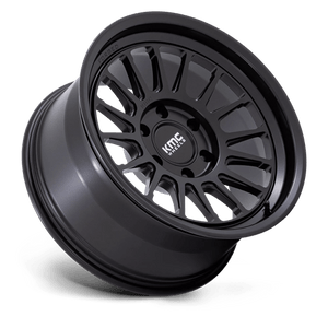 KMC KM447 IMPACT FORGED MONOBLOCK Satin Black 17x8.5 0 6x135mm 87.1mm - Wheelwiz