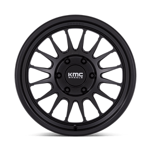 KMC KM447 IMPACT FORGED MONOBLOCK Satin Black 18x9 +18 6x135mm 87.1mm - Wheelwiz