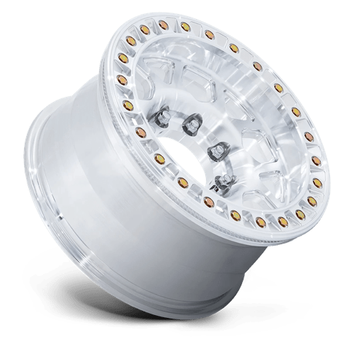 KMC KM450 MESA FORGED BEADLOCK Raw Machined 17x9 0 5x114.3mm 72.6mm - Wheelwiz