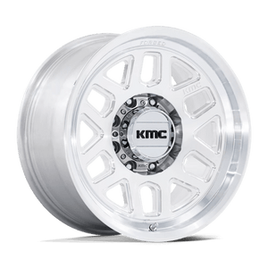 KMC KM451 MESA FORGED MONOBLOCK Raw Machined 18x9 0 8x165.1mm 125.1mm - Wheelwiz