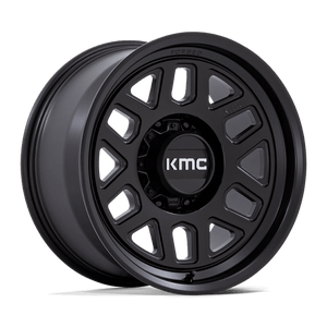 KMC KM451 MESA FORGED MONOBLOCK Satin Black 18x9 -12 8x180mm 124.2mm