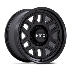KMC KM451 MESA FORGED MONOBLOCK Satin Black 18x9 +18 8x180mm 124.2mm - Wheelwiz