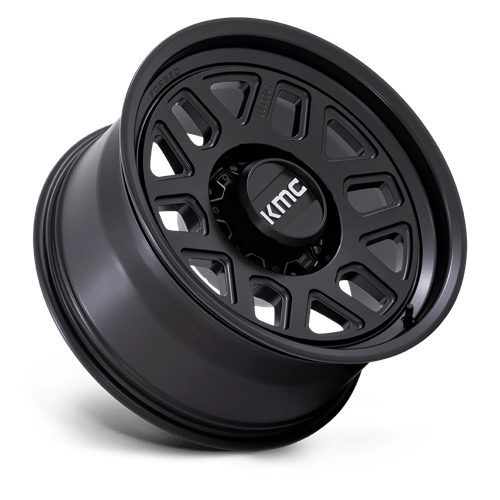 KMC KM451 MESA FORGED MONOBLOCK Satin Black 18x9 0 8x180mm 124.2mm - Wheelwiz