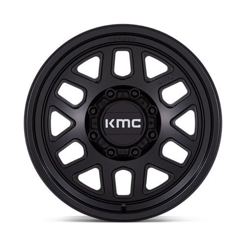 KMC KM451 MESA FORGED MONOBLOCK Satin Black 18x9 -12 8x180mm 124.2mm - Wheelwiz