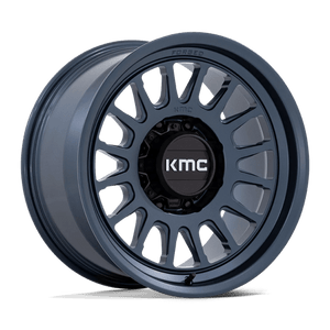 KMC KM452 IMPACT FORGED MONOBLOCK Metallic Blue 18x9 -12 8x165.1mm 125.1mm - Wheelwiz