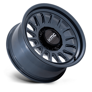 KMC KM452 IMPACT FORGED MONOBLOCK Metallic Blue 18x9 -12 8x165.1mm 125.1mm - Wheelwiz