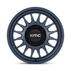 KMC KM452 IMPACT FORGED MONOBLOCK Metallic Blue 18x9 -12 8x165.1mm 125.1mm - Wheelwiz