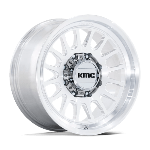 KMC KM452 IMPACT FORGED MONOBLOCK Raw Machined 18x9 +18 8x165.1mm 125.1mm - Wheelwiz