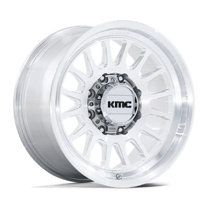 KMC KM452 IMPACT FORGED MONOBLOCK Raw Machined 18x9 +18 8x165.1mm 125.1mm - Wheelwiz