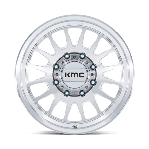 KMC KM452 IMPACT FORGED MONOBLOCK Raw Machined 18x9 0 8x165.1mm 125.1mm - Wheelwiz