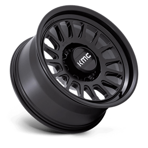 KMC KM452 IMPACT FORGED MONOBLOCK Satin Black 18x9 +18 8x180mm 124.2mm