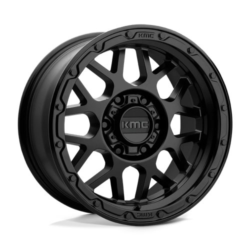 KMC KM535 GRENADE OFF-ROAD Matte Black 17x8.5 0 6x139.7mm 106.1mm - Wheelwiz