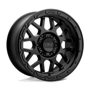 KMC KM535 GRENADE OFF-ROAD Matte Black 17x9 -12 5x127mm 78.1mm - Wheelwiz