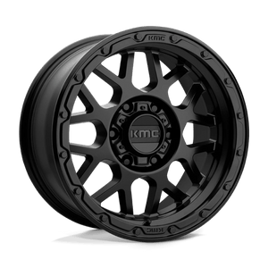 KMC KM535 GRENADE OFF-ROAD Matte Black 18x8.5 00 8x180mm 124.2mm - WheelWiz