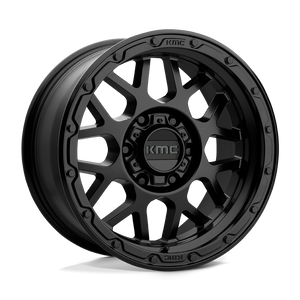 KMC KM535 GRENADE OFF-ROAD Matte Black 18x8.5 00 8x180mm 124.2mm - WheelWiz