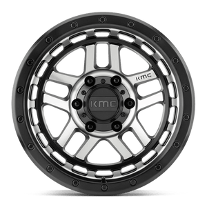 KMC KM540 RECON Satin Black Machined 17x9 -2 6x139.7mm 106.3mm - Wheelwiz