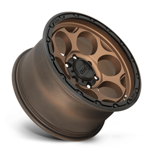 KMC KM541 DIRTY HARRY Matte Bronze W/ Black Lip 17x8.5 +18 5x127mm 71.5mm - Wheelwiz