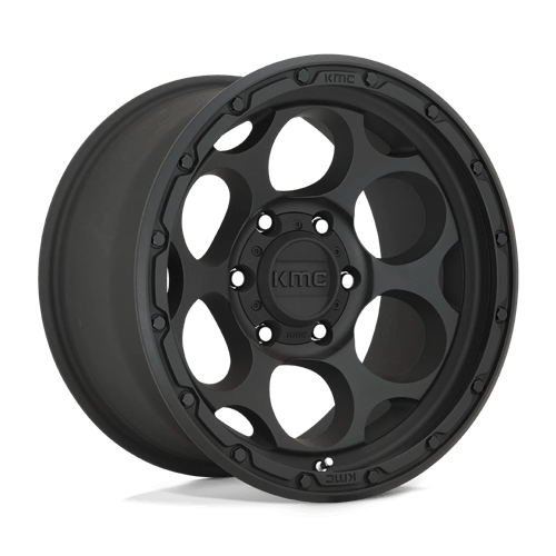 KMC KM541 DIRTY HARRY Textured Black 18x8.5 0 6x139.7mm 106.1mm - Wheelwiz