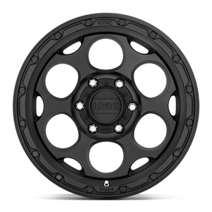 KMC KM541 DIRTY HARRY Textured Black 18x8.5 0 5x127mm 71.5mm - Wheelwiz