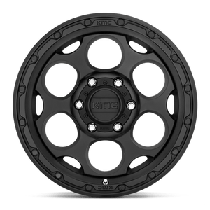 KMC KM541 DIRTY HARRY Textured Black 17x8.5 0 5x127mm 71.5mm - Wheelwiz