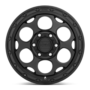 KMC KM541 DIRTY HARRY Textured Black 18x8.5 +18 5x150mm 110.1mm - Wheelwiz
