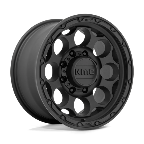 KMC KM541 DIRTY HARRY Textured Black 17x8.5 0 8x170mm 125.1mm - Wheelwiz