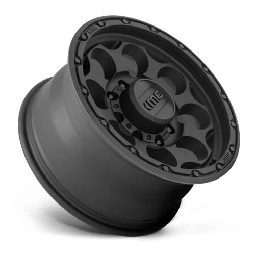 KMC KM541 DIRTY HARRY Textured Black 17x8.5 0 8x180mm 124.2mm - Wheelwiz